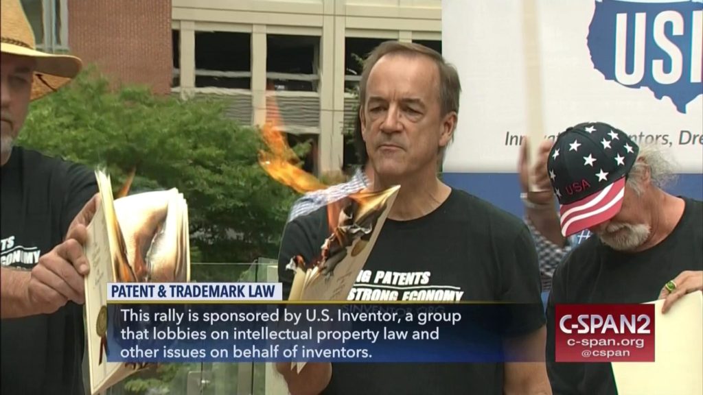 Inventor Rally Burning Patents - US Inventor