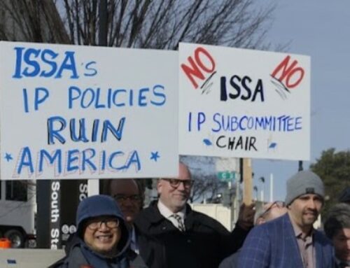 Hundreds of Inventors Oppose Darrell Issa