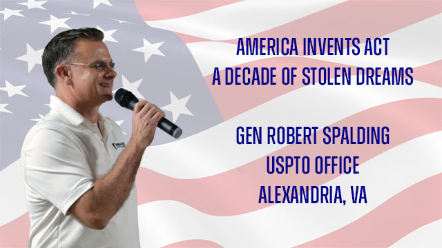 Gen Robert Spalding - A Decade of Stolen Dreams