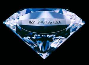George Kaplan - LKI laser inscribe diamond