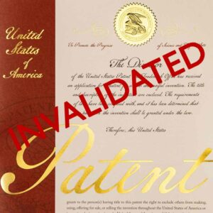 Patent Rights Invalidated